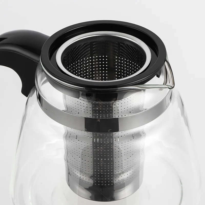 Middle East New Multifunctional turkish tea maker 360 rotation 2 in 1 tea maker electric kettle with tea pot