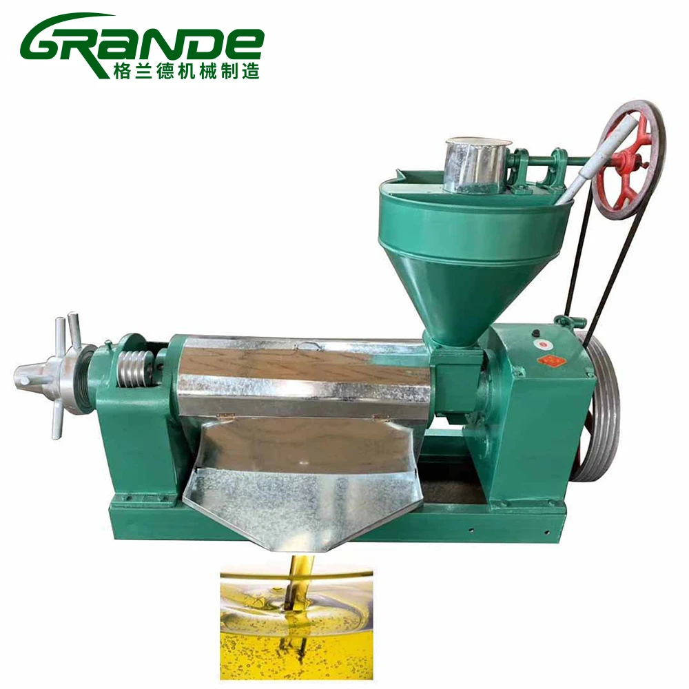 Peanut Rapeseed Oil Automatic Screw Press Machine Edible Peanut Oil Motor Coconut Oil Making Machine