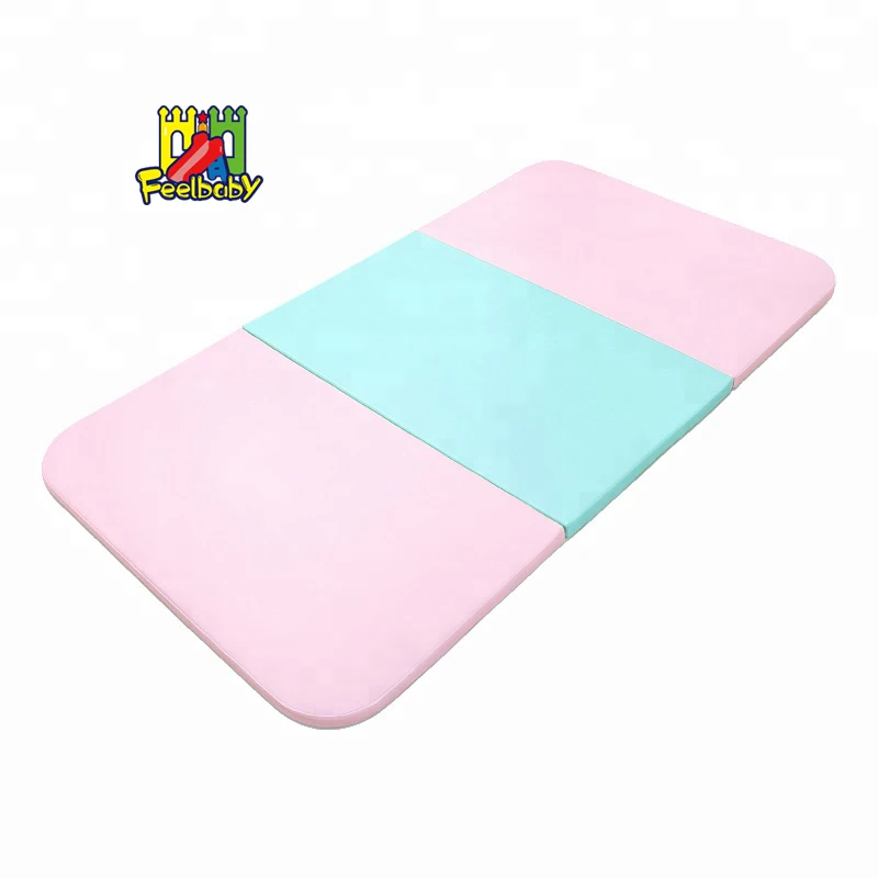Feelbaby XPE eco-friendly size customized  material indoor baby folding play mat