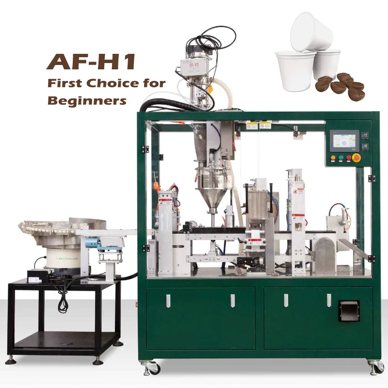 automatic start machine k cup filling sealing capsule filling machine for k cup