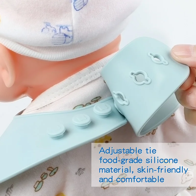 2021 New Food Grade Professional 3 pcs Kids Tableware Bibs Bowl Spoon Bpa Free Toddler Silicone Baby Feeding Set