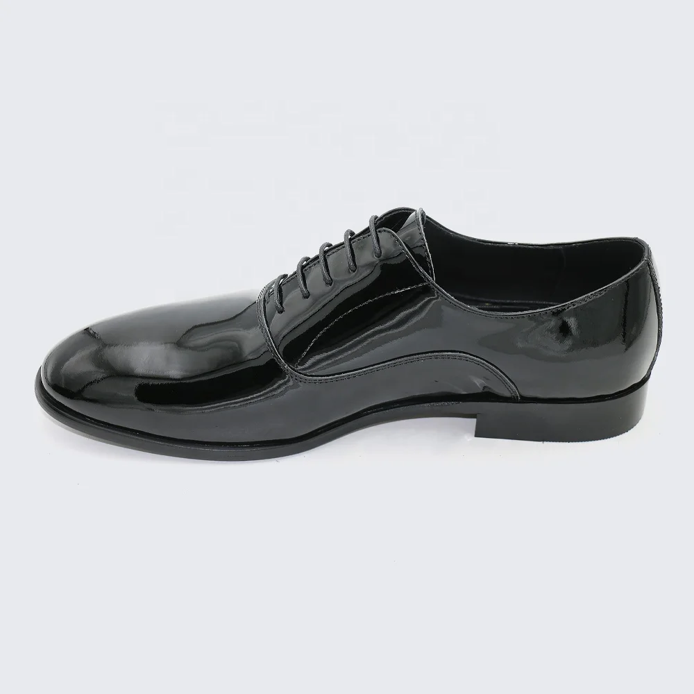LANCI Wholesale Fashion Patent Leather Factory Italian Shoes Dress Shoes Mens Oxford Shoes Men