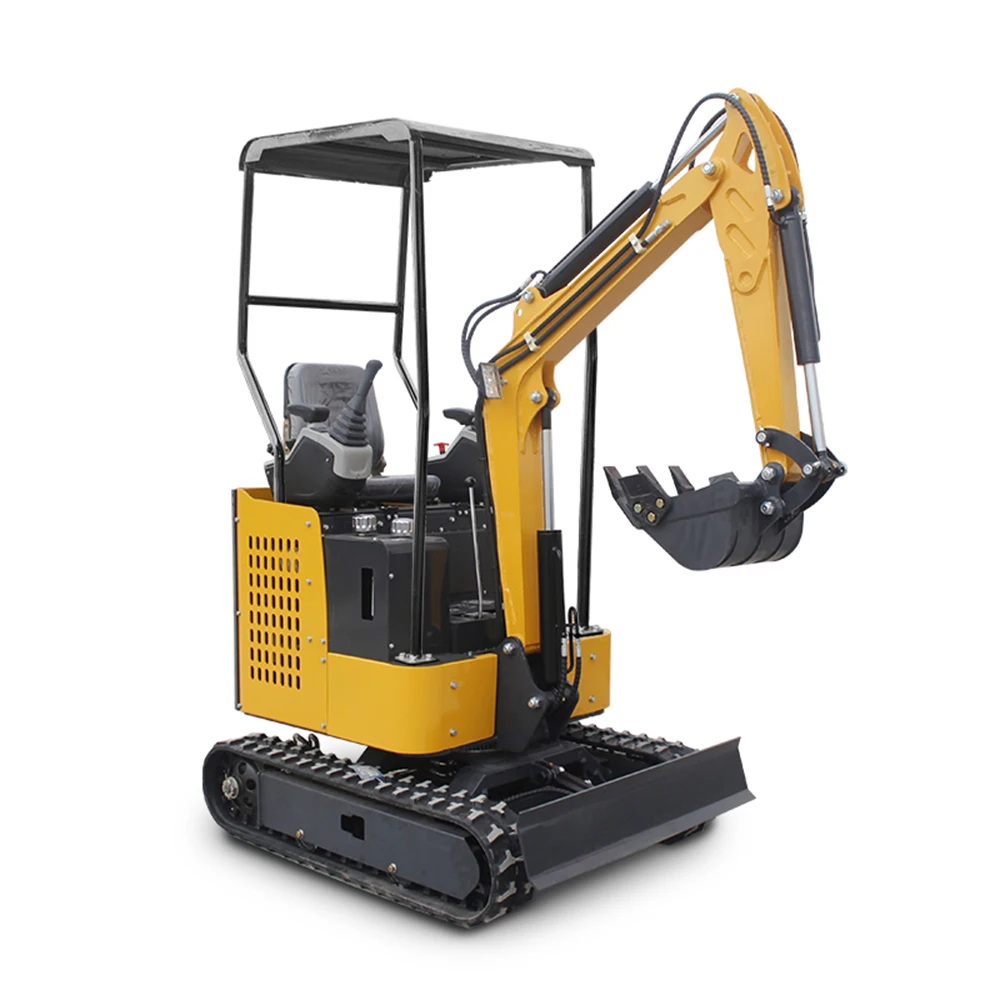 FREE SHIPPING Mini Excavator 3.5 Ton EPA Farm Crawler Digger small Excavators 1 ton 1.2 ton 2 ton Machine Prices
