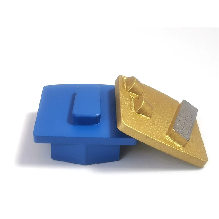 Redi-lock Grinding Shoe with 2x1/2PCD Polishing