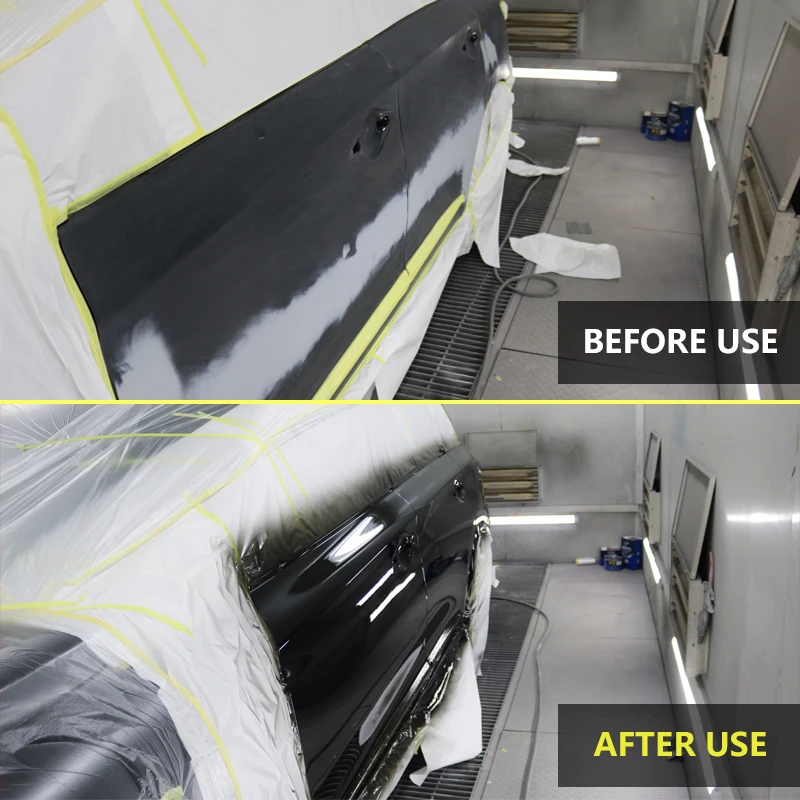 
high thick film smooth mirror effect car paint hardener automotive varnish 