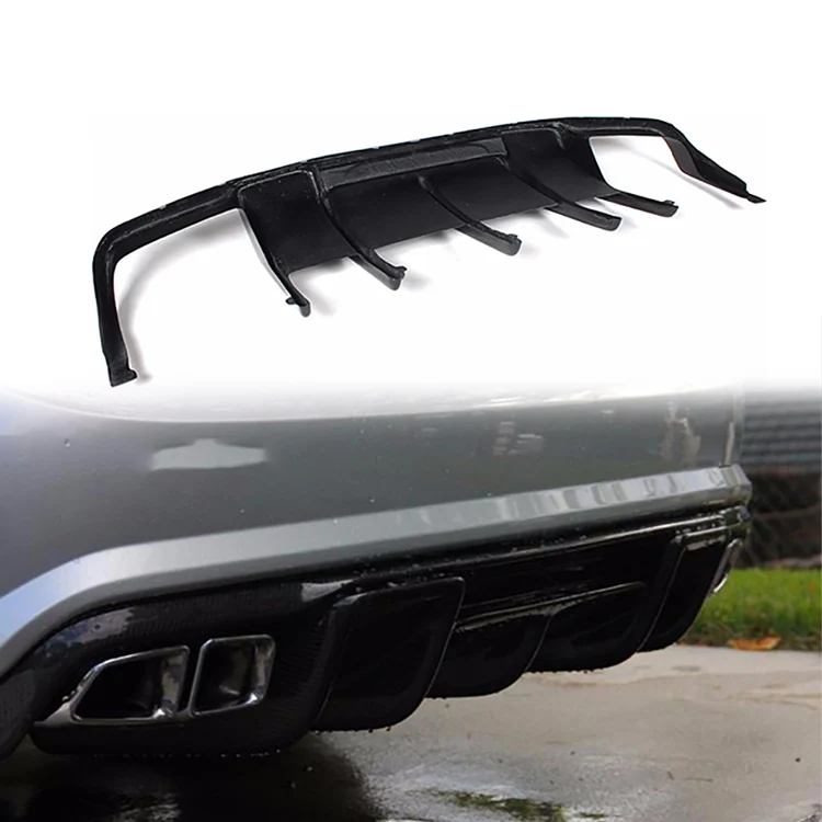 Hot Selling Rear Diffuser For Mercedes Benz CLS W218 2012-2014 Carbon Fiber Rear Bumper lip Diffuser