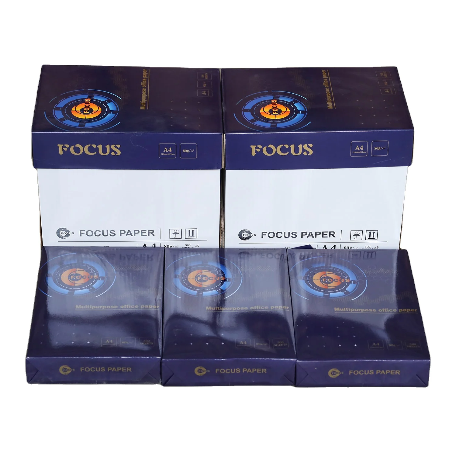 Фокус A4 бумага 80gsm/Офисная для печати A4/двойная 70gsm 80gsm