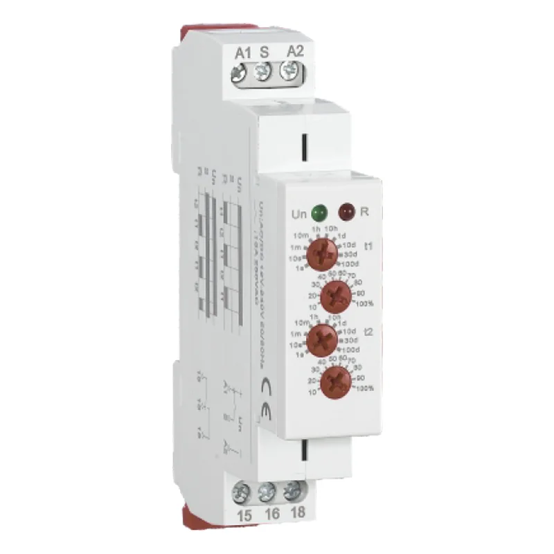Pulse output time relay It is used to delay and generate a pulse, which is used to delay the connection of a load for a period o