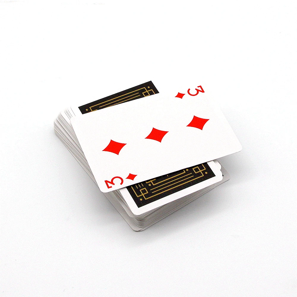 Export cross-border wholesale custom  playing cards with tin box and a calendar card
