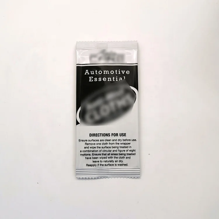 Conveniently packaged 5 packs non-woven fabric anti-mist cloths wet wipes