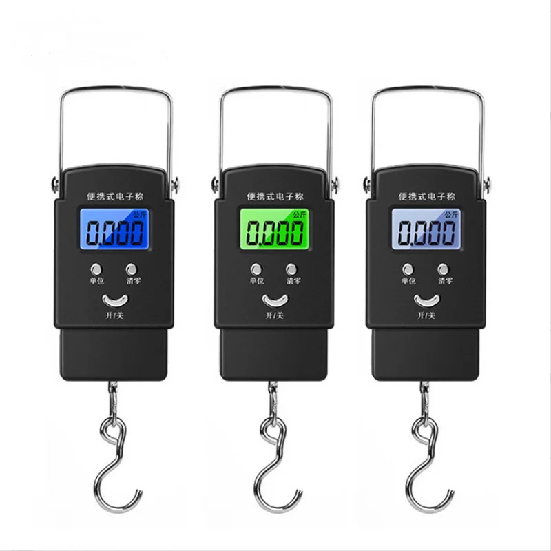 Electronic Mini Hanging digital luggage  weight scale 50kg