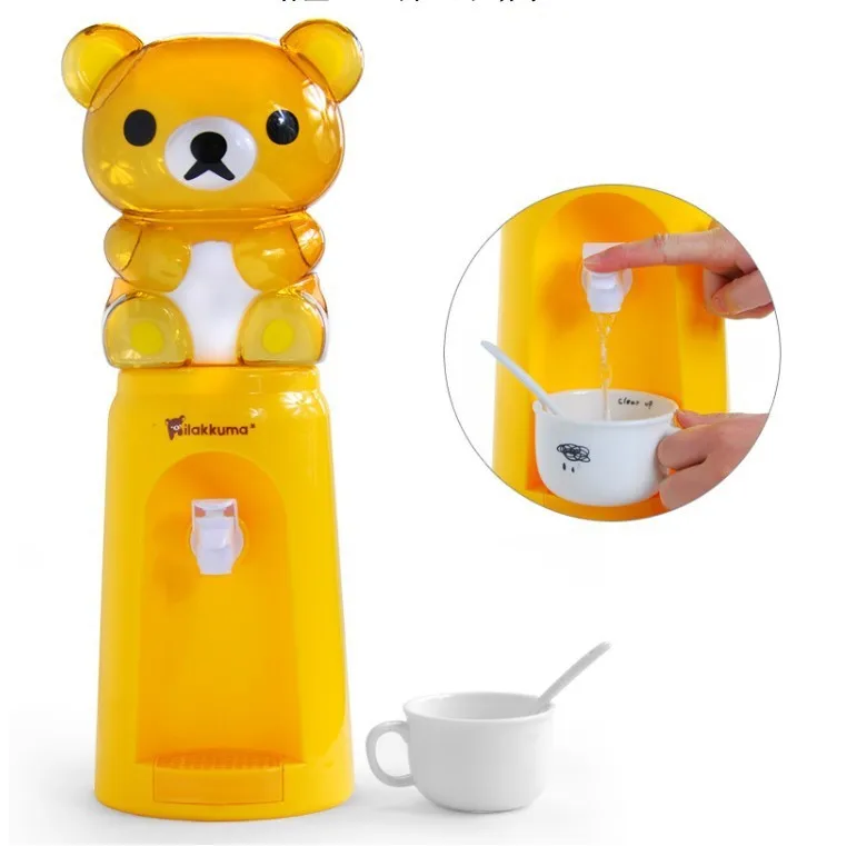 New Cute Cartoon Design Mini 8 Cups Water Dispenser No Warming Drinking Machine for Children Office Pet Dog Cold Water Dispenser