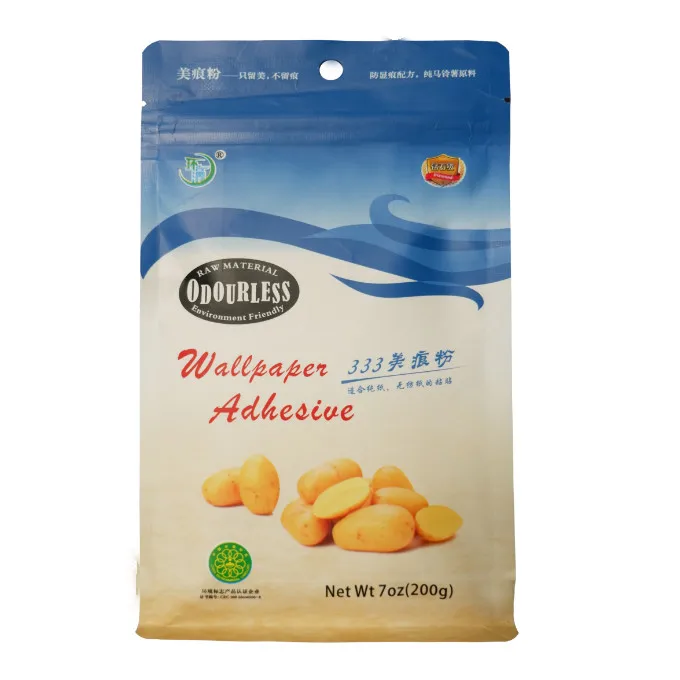 Заводская цена 180 г упаковка обои клей Порошковые обои клейкие обои паста