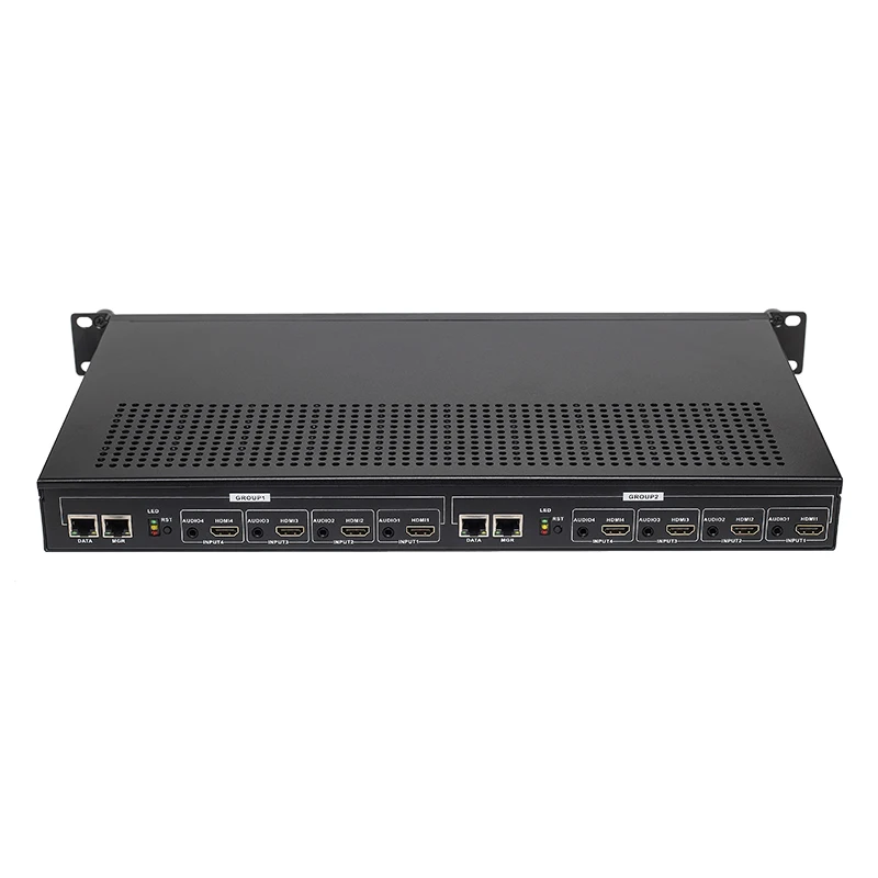 8 HD input H.264 265 IPTV Streaming Encoder for Internet Streaming, OTT or IPTV Streaming Source
