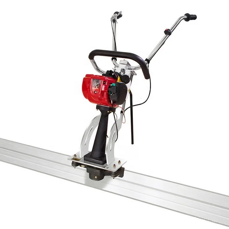 Concrete vibrating ruler concrete vibratory screed ground leveling machine ground soil compactor level machine