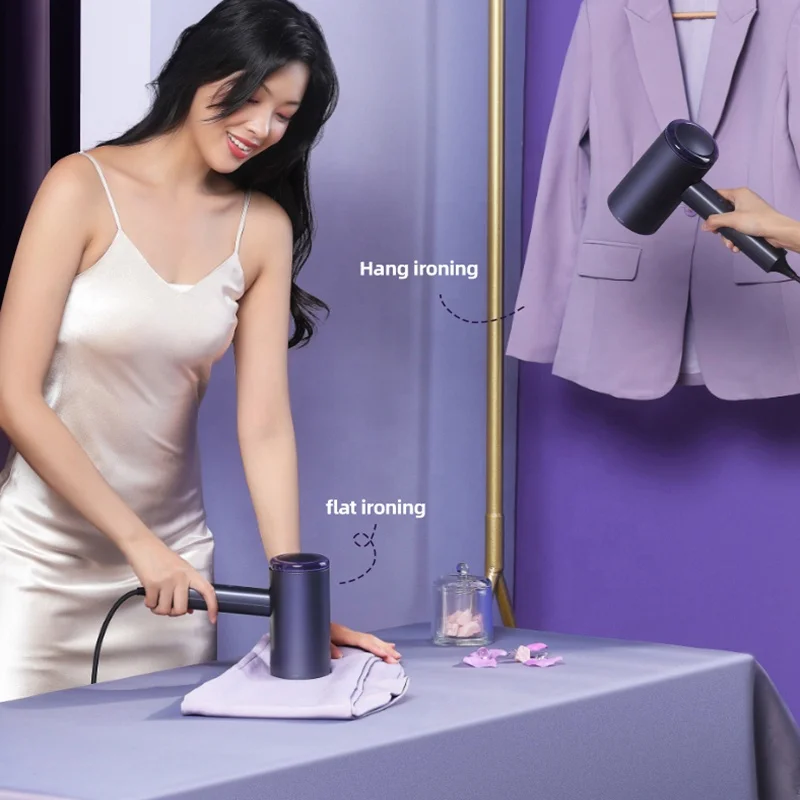 KONKA Handheld Steamer 1200W Powerful Garment Steamer Portable 15 Seconds Fast-Heat Steam Iron Ironing Machine for Home Travel