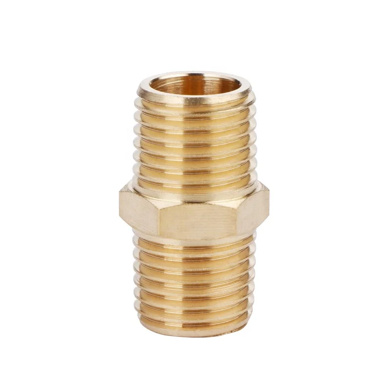 OEM Customized Un-standard CNC Turning Machining Brass High Precision Custom CNC Machining Adapters and Hex plug