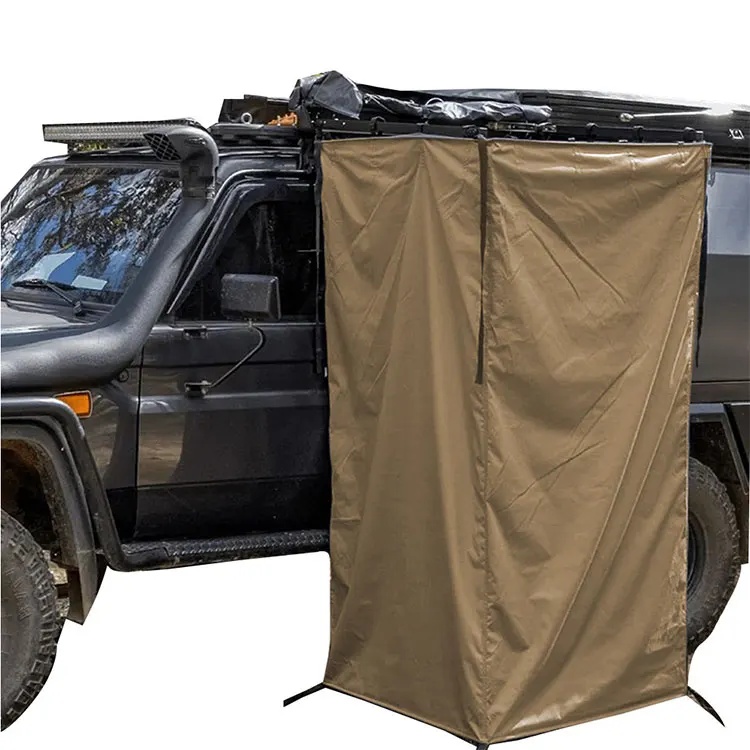 Hot Selling Portable 1-Person Modern Rain Bath Shower Tent Pop-Up Design Waterproof Aluminum Frame Oxford Fabric Car Roof Tent