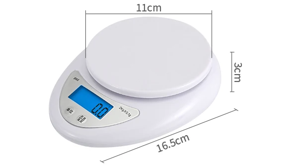 Wuyi Dahe digital electronic kitchen food weighing scale with bowl
