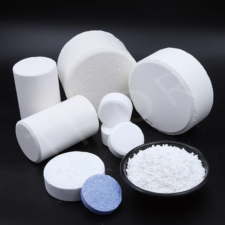 Best 90% Clorine Tablets 200g chlorine tablets TCCA Supplier In China For water treatment swimming pool