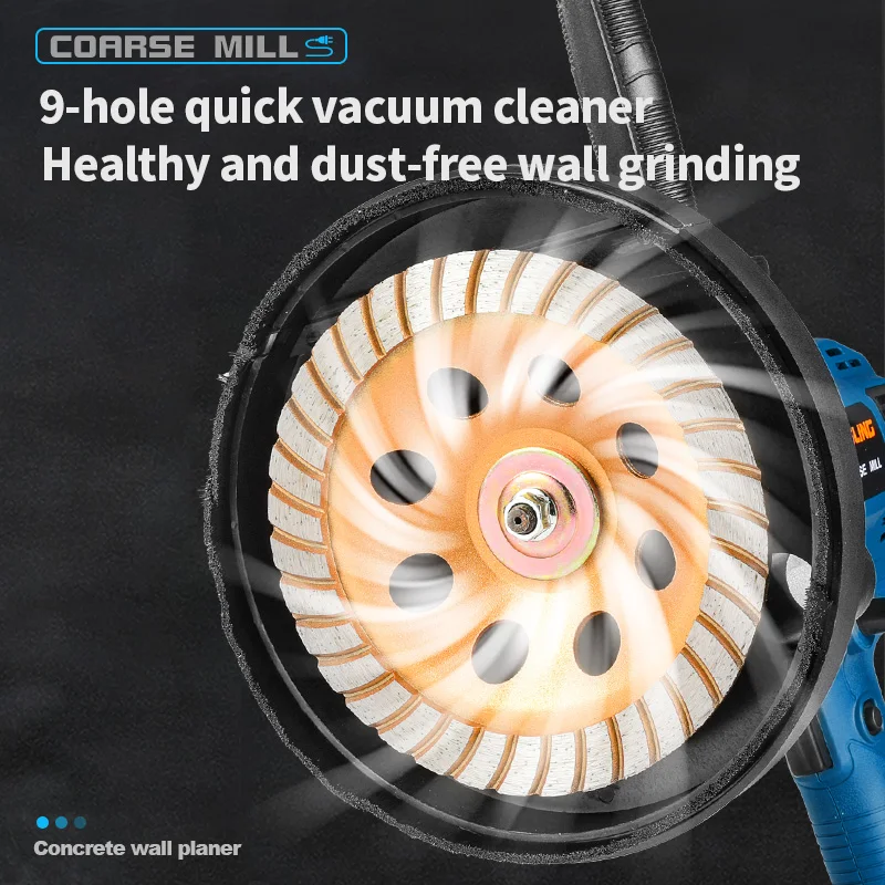 Easy to Operate Bosch Csg15 Electrical Concrete Surface Grinder Higher Quality Diamond Concrete Grinder