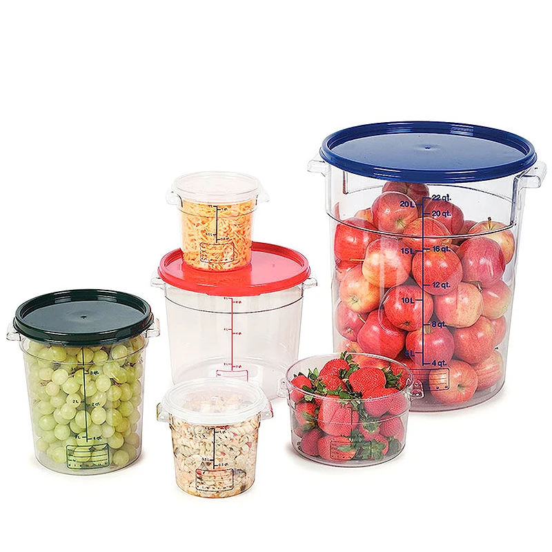Plastic Food Storage Container Rice Storage Kichen Organizer Polycarbonate Food Storage Container