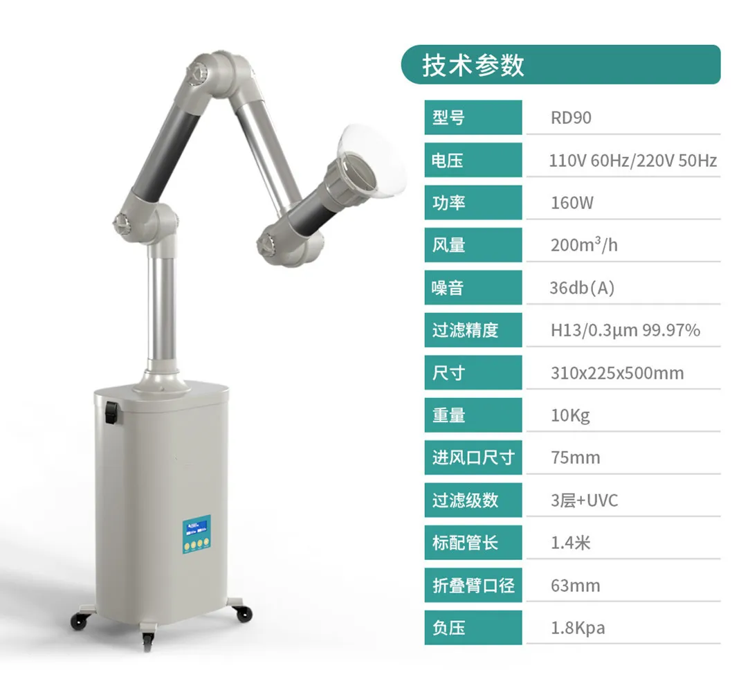 
Top Quality External Oral Suction Unit With Plasma Sterilization 