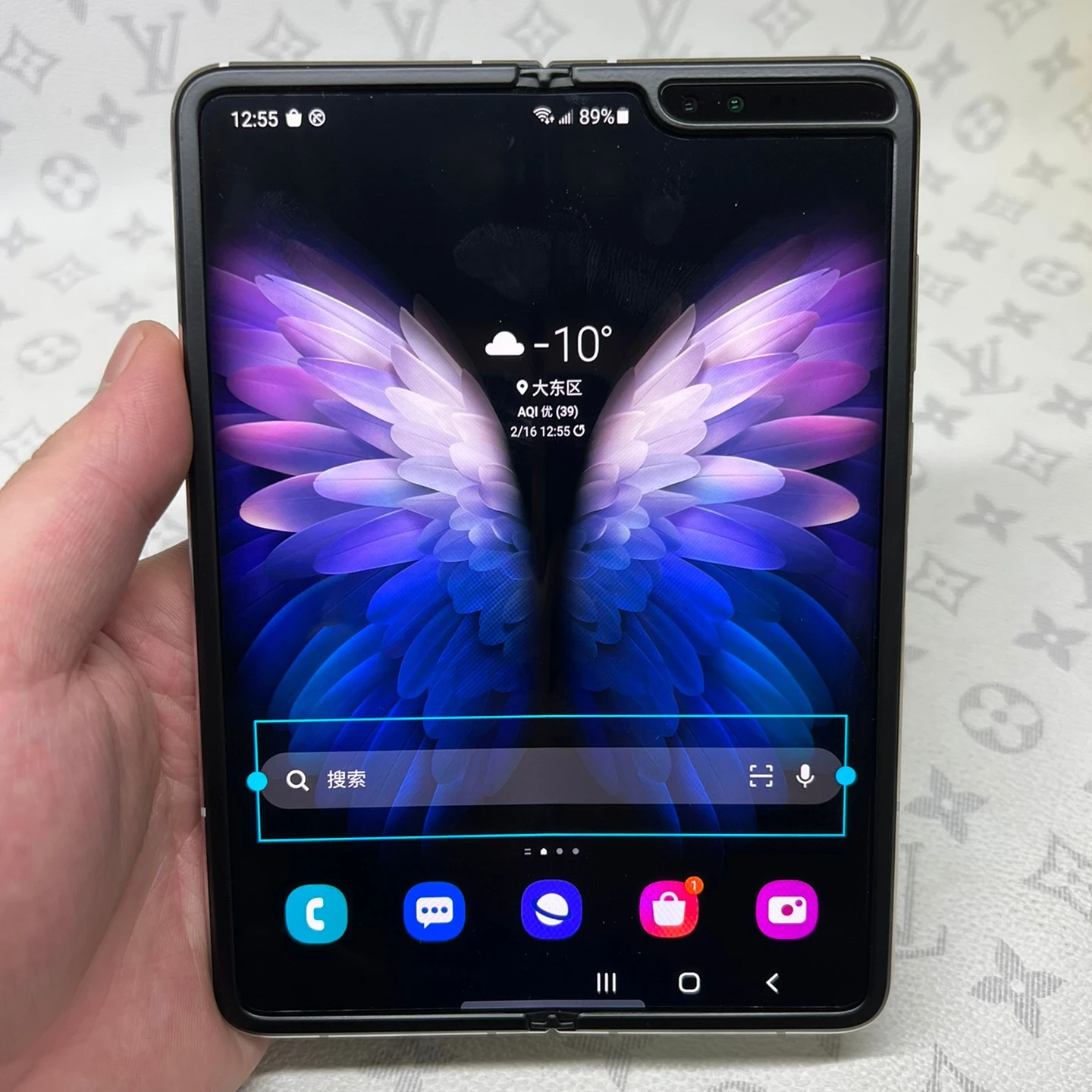 Wholesale used phone for samsung w20 5G smart phone 12G+512 Mobile Phones Android 9.0 Smartphones