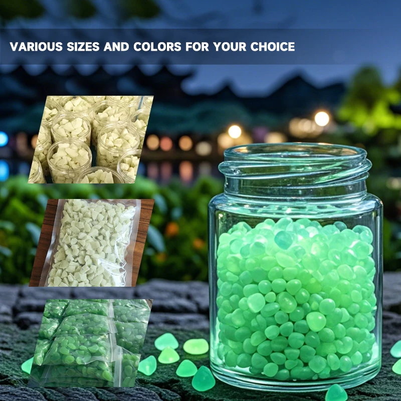3-5 mm Ultra-High Gloss Luminous Natural Stone for Garden Landscaping