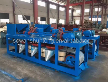 Three Disc Magnetic Separator Tin Ore Magnetic Separator for Sale