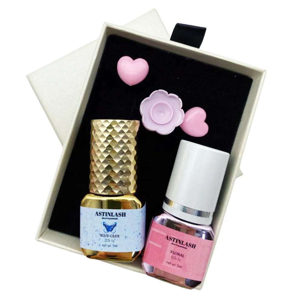 Wholesale 3ml Mini Korea Strong Black Quick Dry Customized Eyelash Extension Glue Lash Adhesive