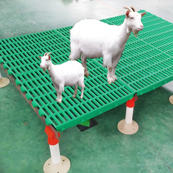 600*600 mm plastic slatted flooring for goat farming Goat house flooring mat for sale