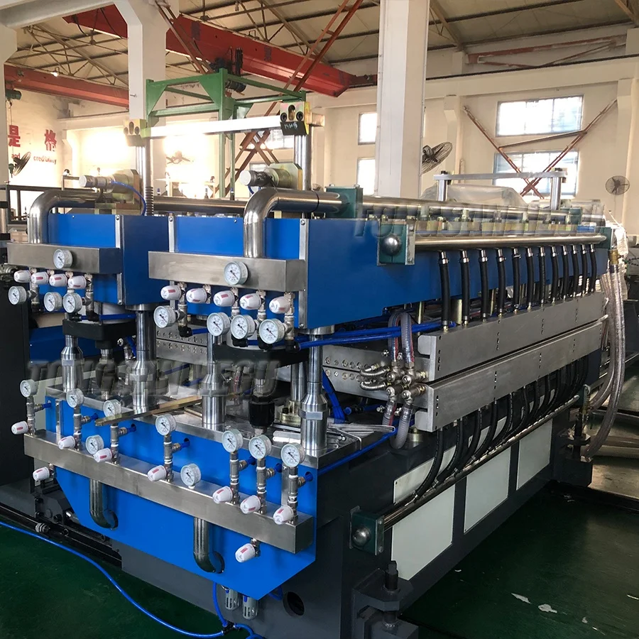 machine for production PP corrugated plastic board making machine