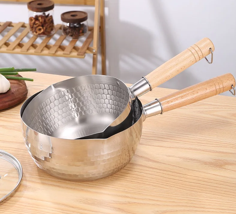 2021 Wholesale Noodle Pot  Instant Noodle Hot Pots 304 stainless steel Cooking Pot