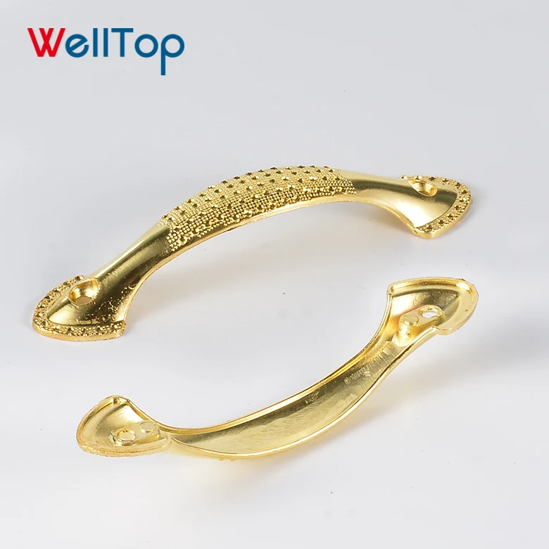 Door Handles Kitchen Cabinet Handle Veitop Zinc Alloy Modern Handle Vt-01.056 Bedroom Office Brushed Modern and Fashion