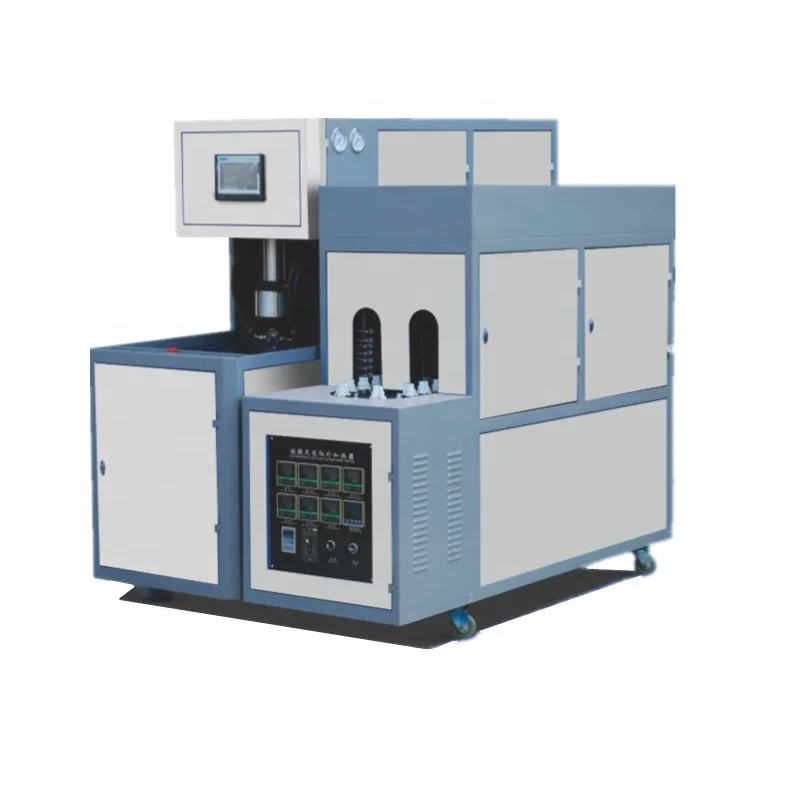 Manual automatic water oil bottle blow molding machine