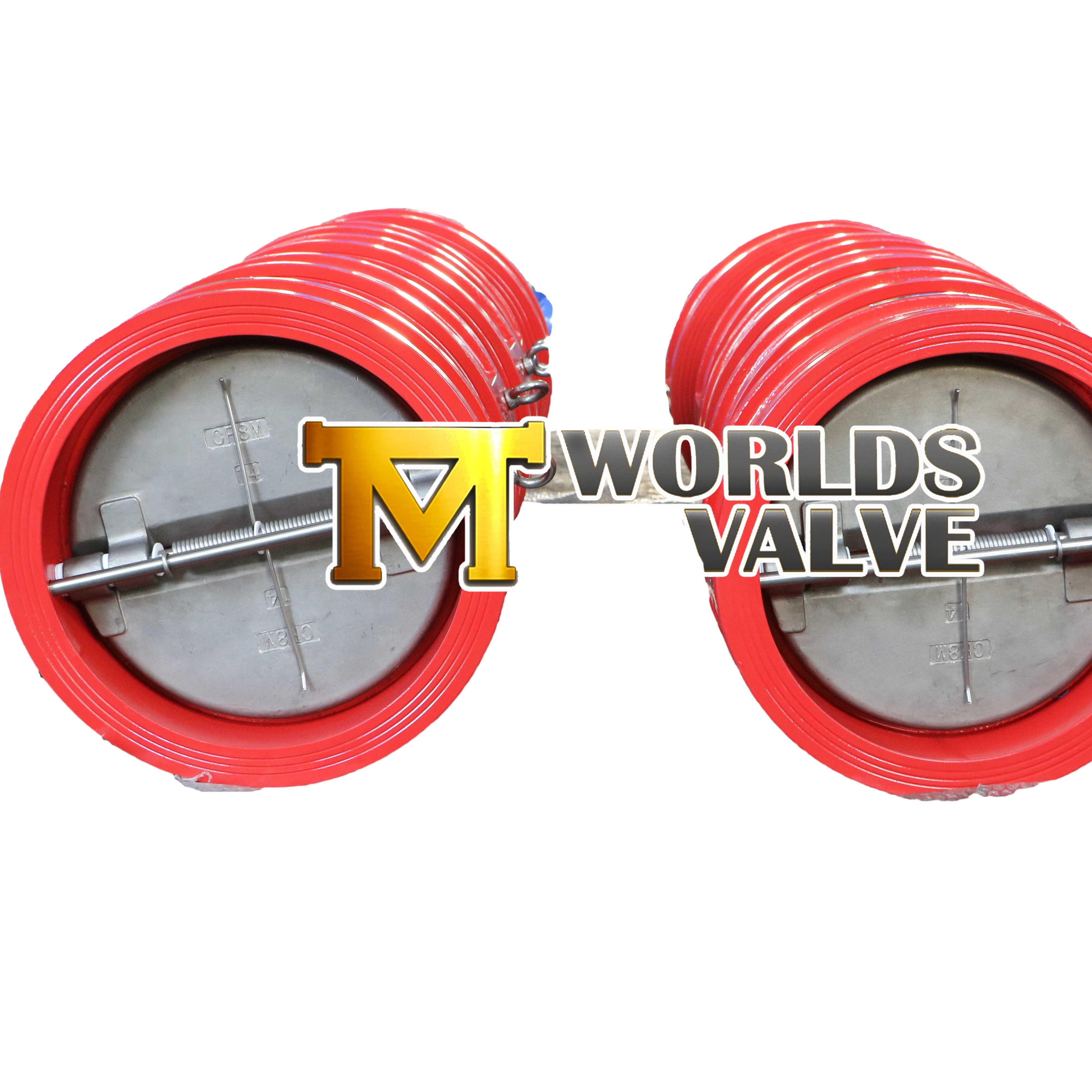 6 Inch Non Return Spring Dual Plate Wafer Type Check Valve