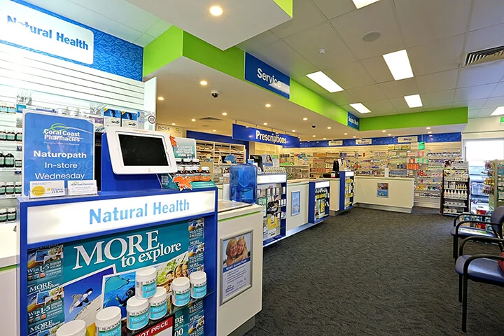 Retail Pharmacy Shop Interior Design Practical Wood Drugstore Pharmacy Shop Fittings Furniture For Sale
