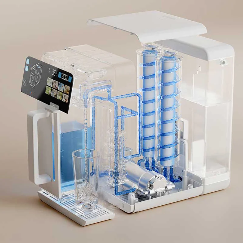 Table Style Instant Boiling Water Dispenser Electric with Kettles for Home or Office