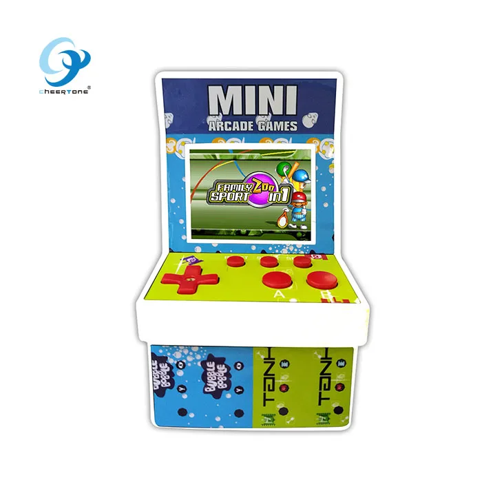 High Quality Bartop Arcade Machine Coin Operated Arcade Retro Console Game  Toys for Kids
