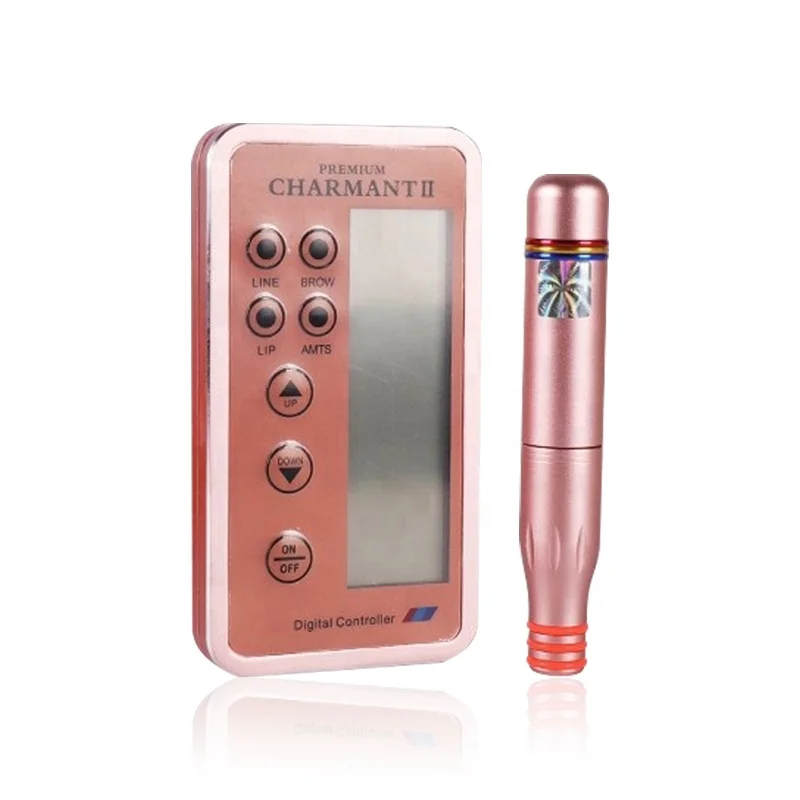 Wholesale Professional Charmant 2 Digital Control Semi Permanent Makeup Tattoo Machine Gun Kits