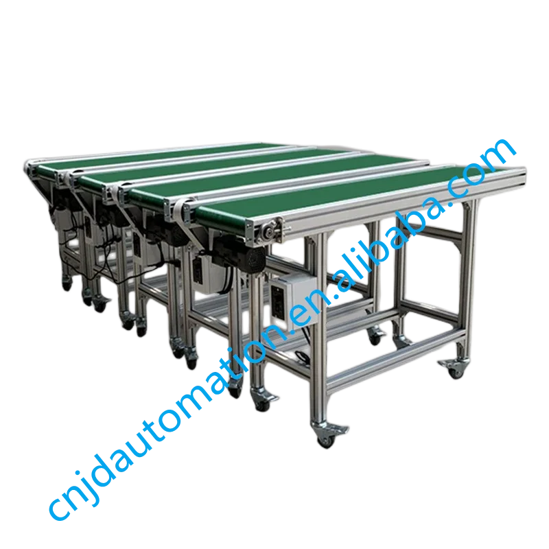 Customized Petrol Engine Rubber Firewood Equipment Wood Processor Elevator Belt Conveyor