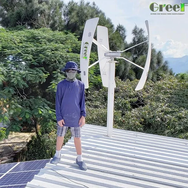 Home Used 1kw 2kw 3kw 5kw 10kw 20kw Windmill Power Wind Generator Wind Turbine with hybrid battery