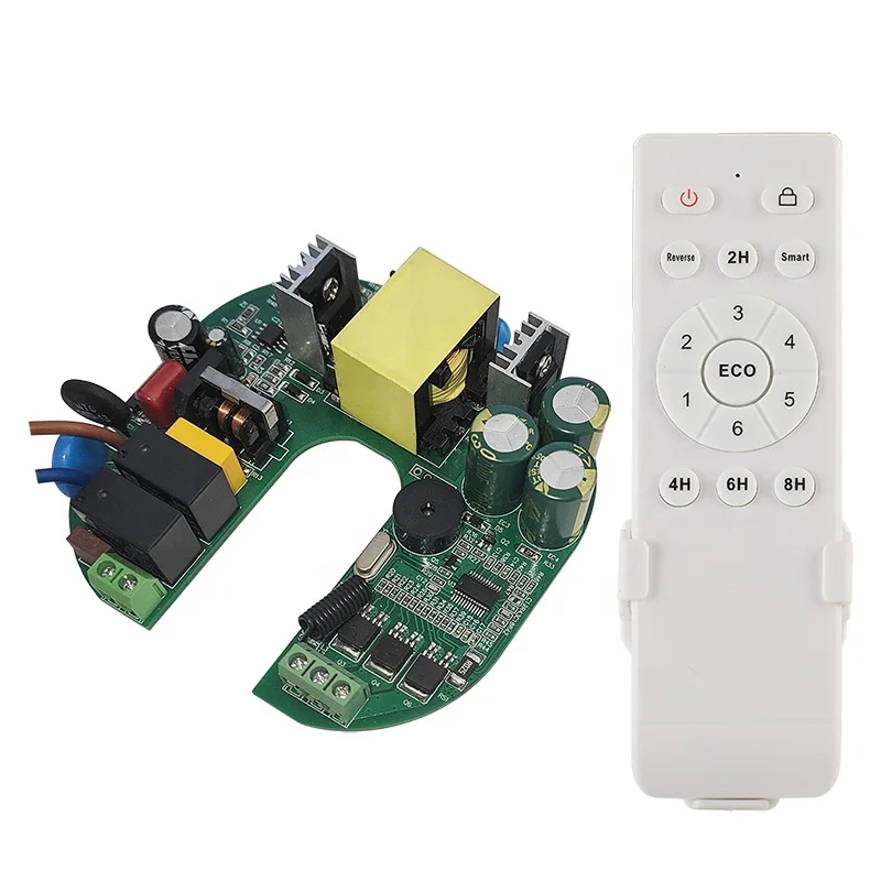 TECOTE 2023 New Product Manufacturer Direct Sales High PFC Speed Control RF 433MHz BLDC ceiling fan Controller
