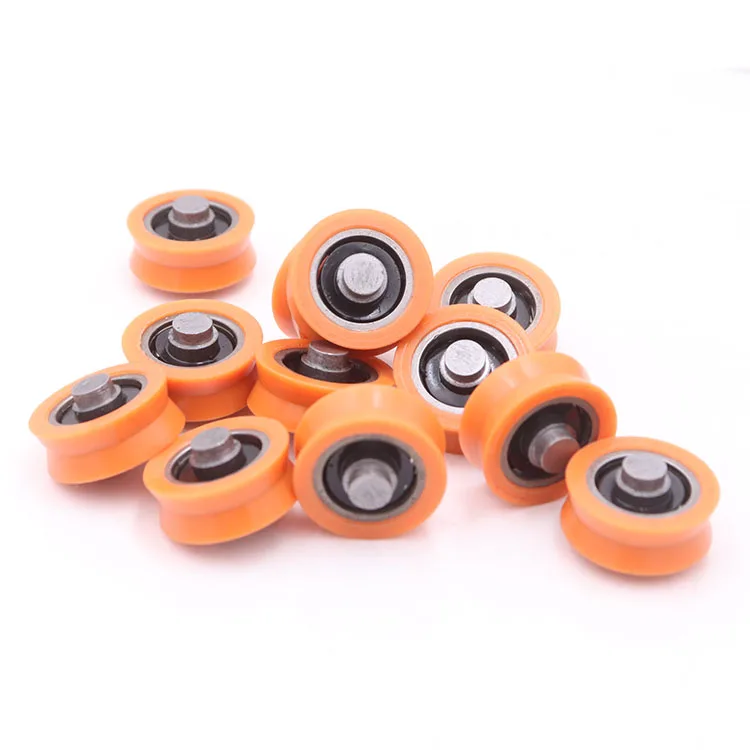High quality 626 V groove pulleys plastic nylon roller pulley for sliding door window 6*24.55*11*13mm