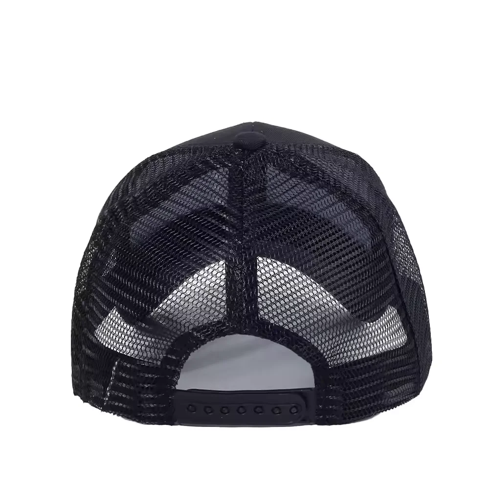 Wholesale Plain 6 Panel Trucker Cap Embroidery Snapback Mesh Sports Baseball Cap  Hat Blank Trucker Hats For Man