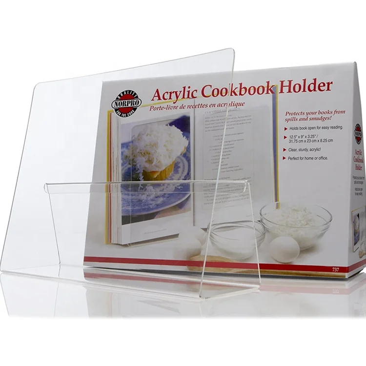 Clear Acrylic Book Stands - Cross Frame Acrylic Book Holder Open Book stand for Display Reading Suitable for Art Bible Textbooks