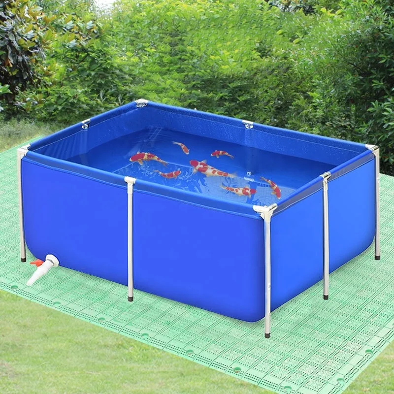 DC-3004 Manufactory Foldable PVC Fish Tank in Farm Catfish Pond Tank Durable And Foldable Water Tank Also Can be Bathtub