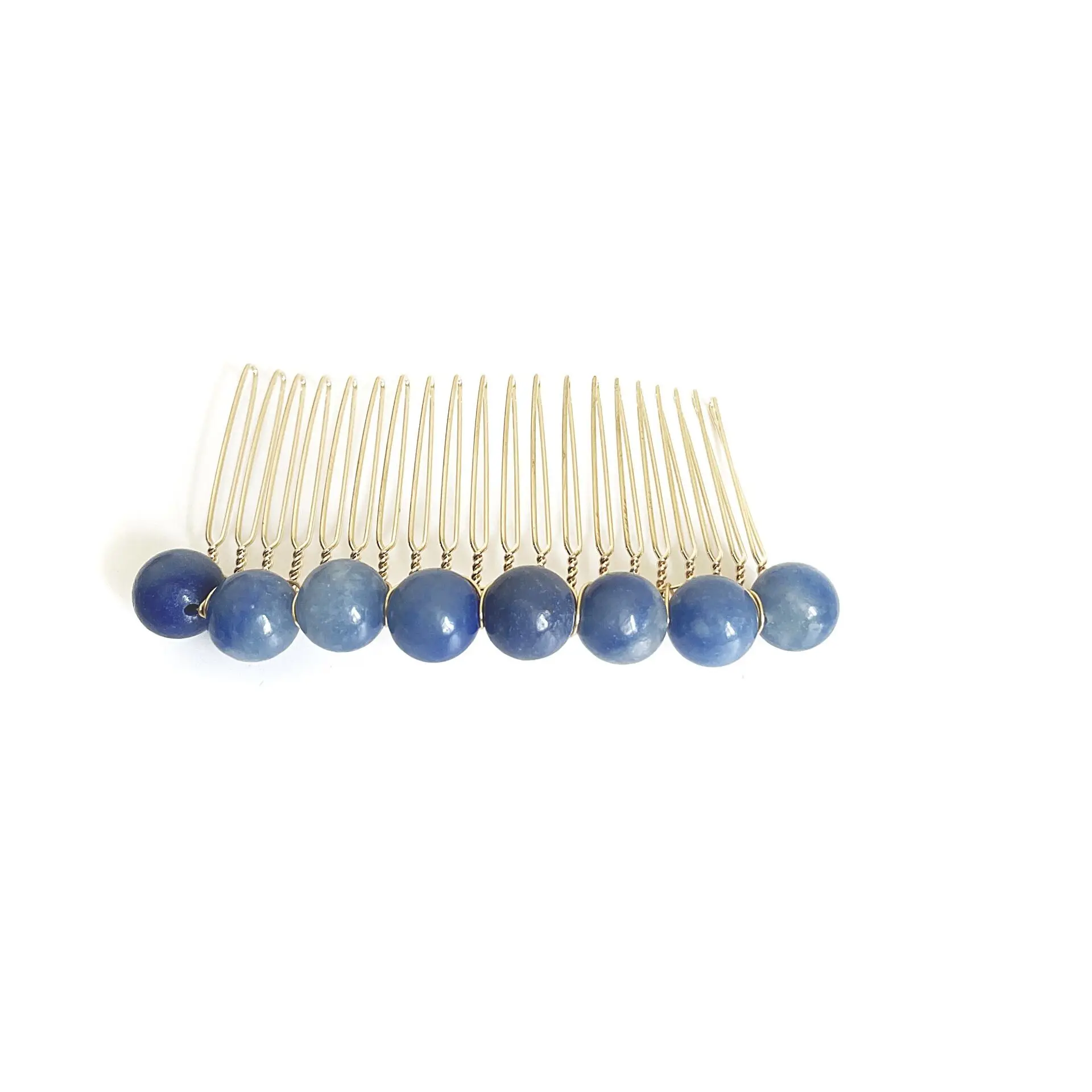 High Quality Natural Stone Handcrafted Winding Hairpin Headpieces Insert Comb Accessories As A Fashion Gift For Women Girls