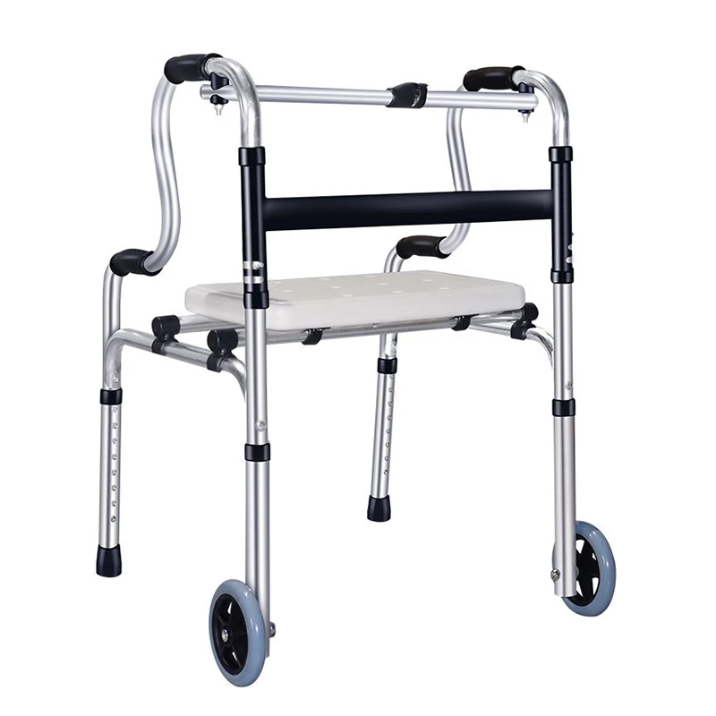 old people elderly walker Walking aid with wheels